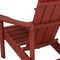 Flash Furniture Red Poly Resin Adirondack Chair 4PK 4-JJ-C14501-RED-GG - alternate 5